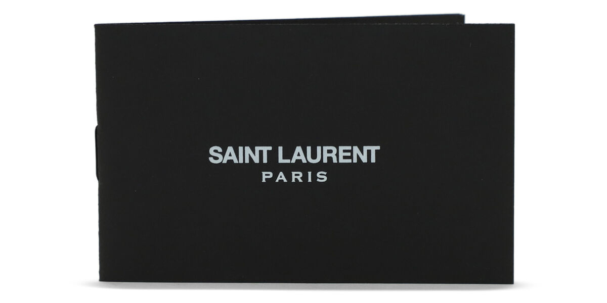 Saint Laurent SL 893/J Asian Fit 001 Square Black Eyeglasses
